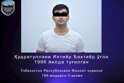 "Baxti Tashkentskiy"ning oʻgʻli ham ushlandi
