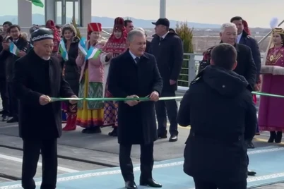 Amudaryo ustidan oʻtuvchi avtomobil va temir yoʻl koʻprigi ochildi