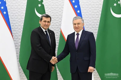 Prezident Turkmaniston tashqi ishlar vazirini qabul qildi