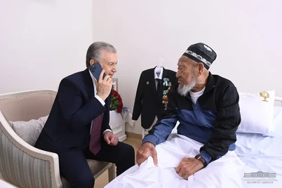 Prezident urush qatnashchisiga uy berishni topshirdi
