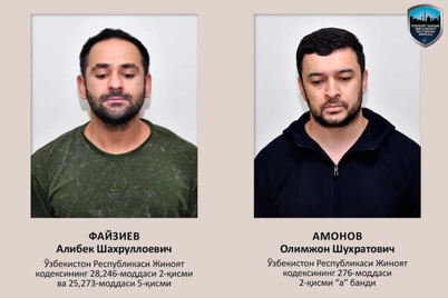Toshkentda yana ikki shaxs ozodlikdan mahrum etildi