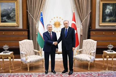 Mirziyoyev va Erdoʻgʻon tor doirada uchrashuv oʻtkazdilar