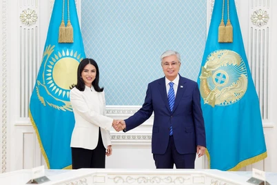 Saida Mirziyoyeva Qozogʻiston prezidenti bilan uchrashdi