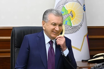 Prezident Asadxoʻja Moʻydinxoʻjayev va Laziz Mullajonov bilan muloqot qildi