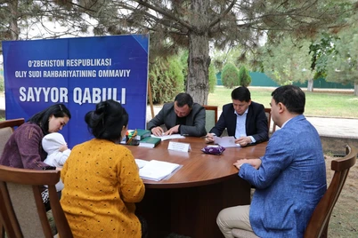Ikki oyda sayyor qabullarda 34 mingdan oshiq murojaat tezkor hal etildi