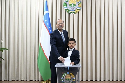 Bosh vazir Abdulla Aripov parlament saylovida ovoz berdi
