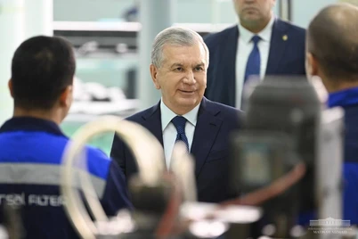 Prezident Navoiydagi investitsiya loyihalari taqdimoti bilan tanishdi