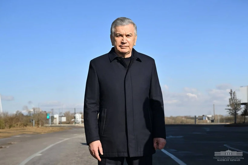 Президент Янги Тошкент ҳудудини айланди