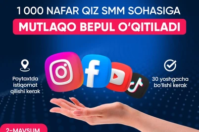 SMMga qizlarni bepul oʻqitishning 2-mavsumi boshlanmoqda