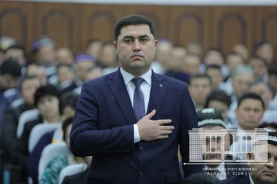 Xusnutdin Suvonov Oqoltin tumani hokimi etib tayinlandi