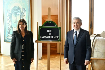 Parijdagi koʻchalardan biriga Samarqand nomi berildi