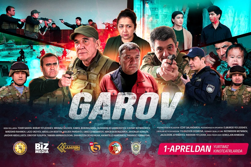 "Garov" filmi: qahramonlik, muhabbat va adrenalinga yoʻgʻrilgan drama