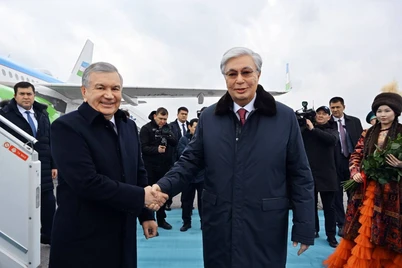 Shavkat Mirziyoyev Qozogʻistonga amaliy tashrif bilan bordi