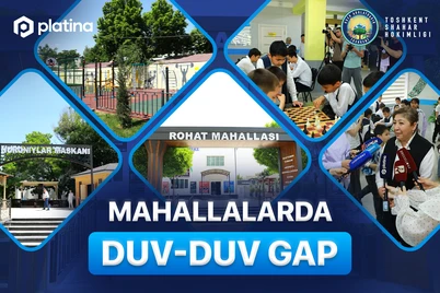 Mahallalarda duv-duv gap