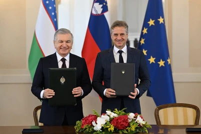 Oʻzbekiston va Sloveniya oʻrtasida qoʻshma bayonot imzolandi