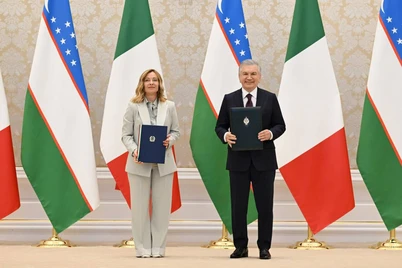 Oʻzbekiston va Italiya strategik sheriklikni mustahkamlash boʻyicha deklaratsiyani imzoladi