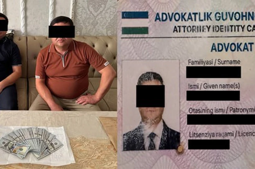 Ўзини ички ишлар мансабдори дея таништирган адвокат қўлга олинди