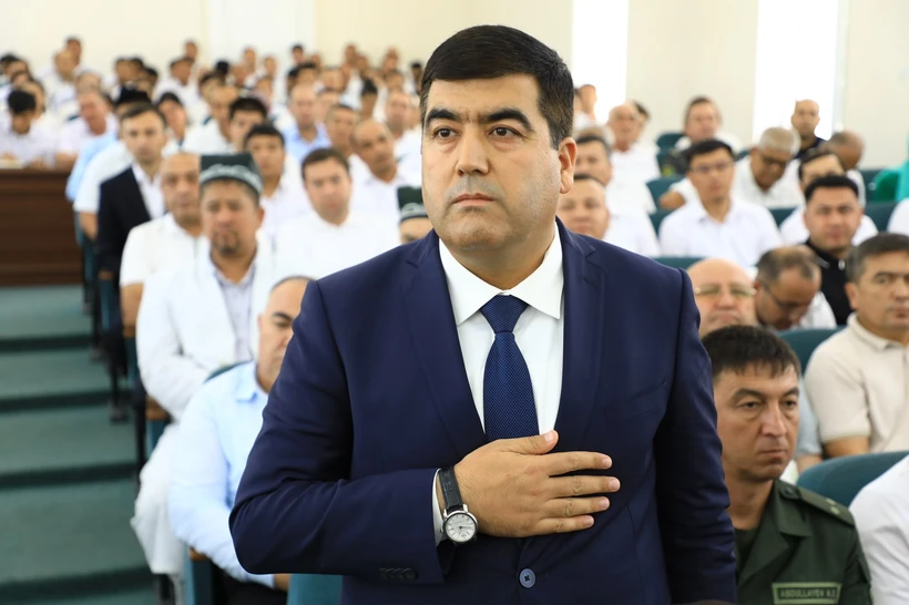 Беҳзод Раҳматуллаев Тойлоқ тумани ҳокими этиб тайинланди