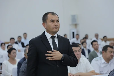 Asilbek Ashurov Sharof Rashidov tumani hokimi etib tayinlandi