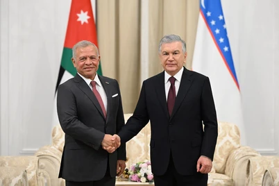 Oʻzbekiston va Iordaniya yetakchilari Samarqandda muzokara oʻtkazdilar