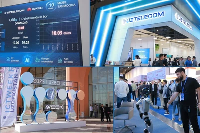 МДҲда биринчи марта: ICTWEEK’да UZTELECOM 10,16 Gbit/s тезликдаги U6G (5G-Advanced) технологиясини тақдим этди