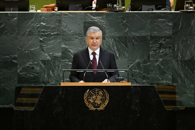 Gʻazo, Ukraina va suv muammosi: Prezident BMT minbarida nutq soʻzladi