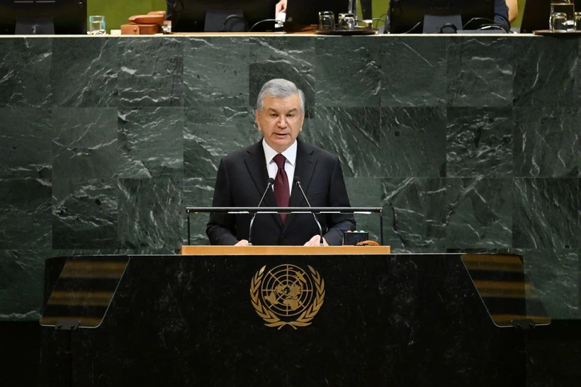 Gʻazo, Ukraina va suv muammosi: Prezident BMT minbarida nutq soʻzladi