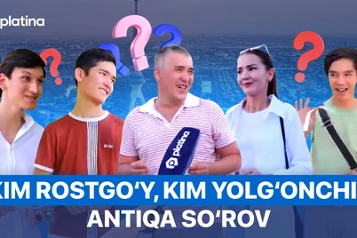 Kim rostgoʻy, kim yolgʻonchi? Antiqa soʻrov