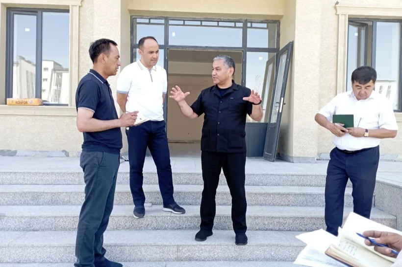 "Olmazor"da koʻp funksiyali mahalla binosi qurilmoqda