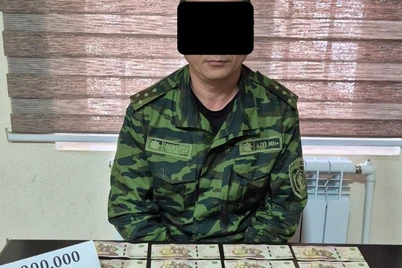 Жиззахда ФВБ мансабдори 3 млн сўм билан ушланди