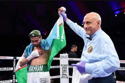 Shahram Gʻiyosov raqibini nokaut qildi