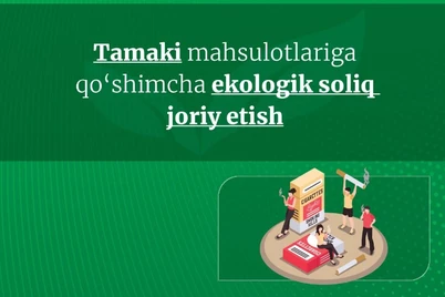 Ekopartiya tamaki mahsulotlariga qoʻshimcha ekologik soliq joriy etish tashabbusini bildirdi