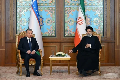 Shavkat Mirziyoyev Eronga boradi