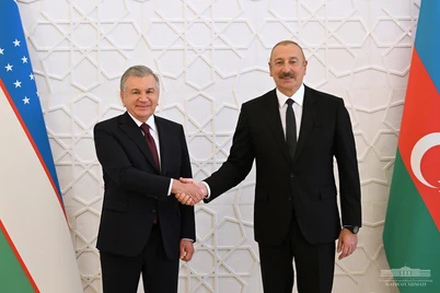 Shavkat Mirziyoyev Ozarbayjon prezidenti bilan uchrashadi