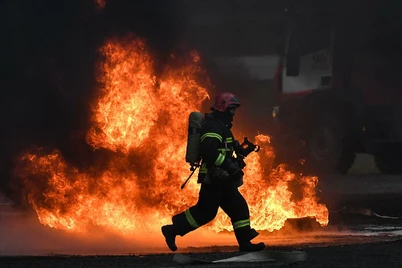 Toshkentdagi bozorda yongʻin chiqdi