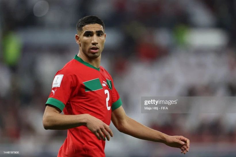 Hakimi 2022 yilning eng yaxshi arab sportchisi