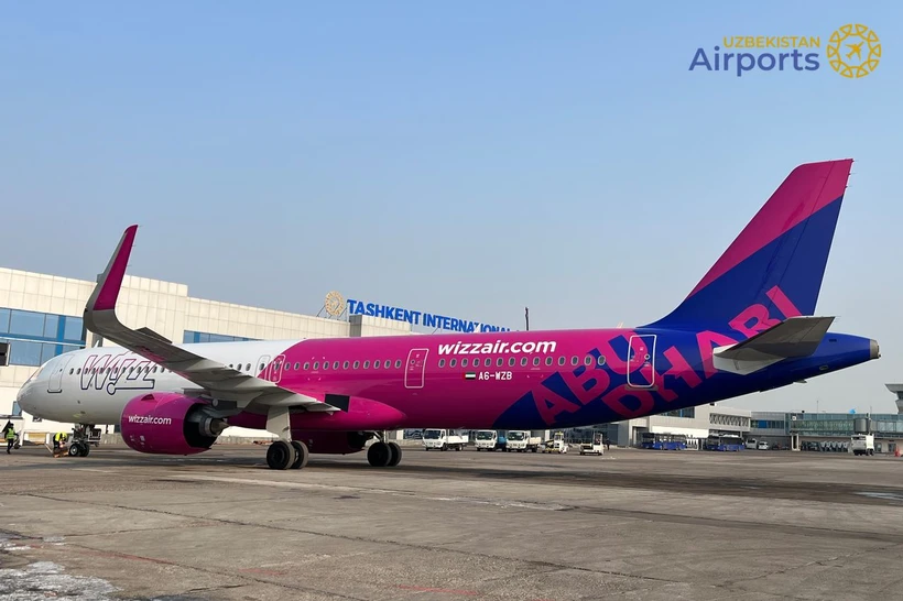 WizzAir Тошкентга парвозларни йўлга қўйди
