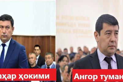Termiz hokimiga hayfsan, Angor tumani hokimi qattiq ogohlantirildi