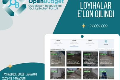 “Tashabbusli byudjet”ning gʻolib loyihalari eʼlon qilindi