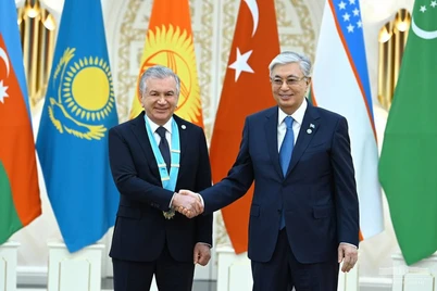 Shavkat Mirziyoyevga Turkiy davlatlar tashkilotining oliy mukofoti berildi