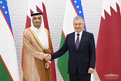 Shavkat Mirziyoyev toʻrt arab davlati TIV rahbarlarini qabul qildi
