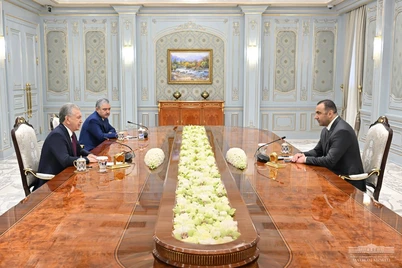 Shavkat Mirziyoyev Ozarbayjon Tashqi razvedka xizmati rahbarini qabul qildi