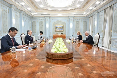 Prezident EXHTning parlament saylovini kuzatish missiyasi rahbarini qabul qildi