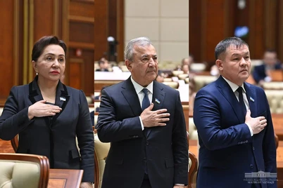 Senatga rais va oʻrinbosarlar saylandi