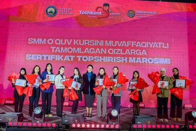 SMM kursining ilk bitiruvchilariga sertifikatlar topshirildi