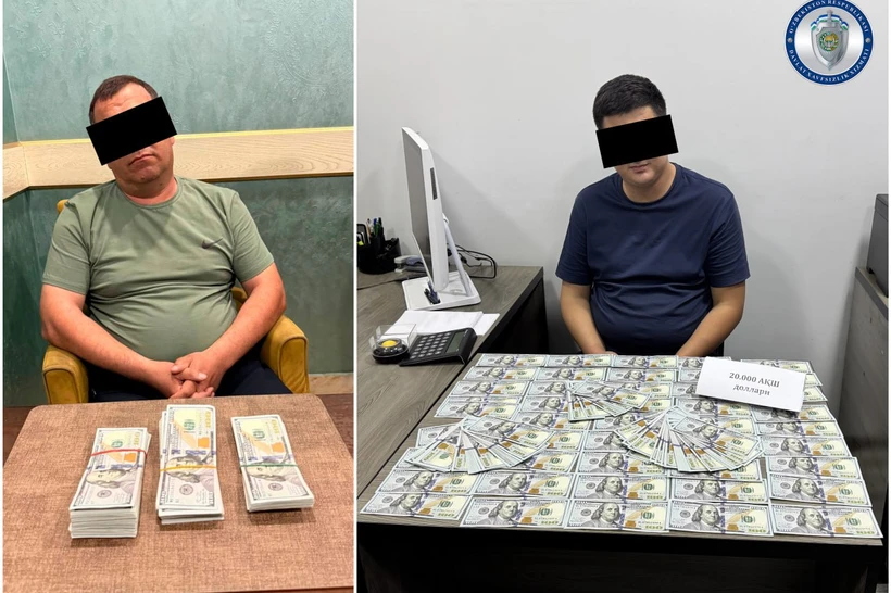 2 нафар ички ишлар ходими катта пора билан ушланди