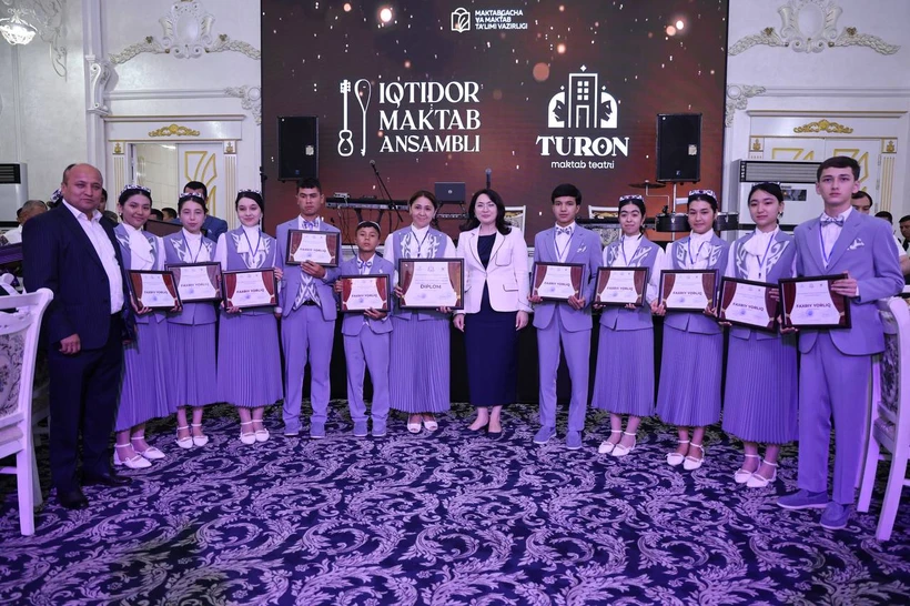 “Turon” maktab teatri va “Iqtidor” maktab ansambli tanlovlarida gʻoliblar aniqlandi