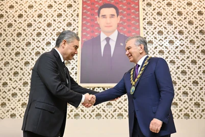 Prezident Turkmanistonning "Hamkorlikni rivojlantirishga qoʻshgan hissasi uchun" ordeni bilan mukofotlandi