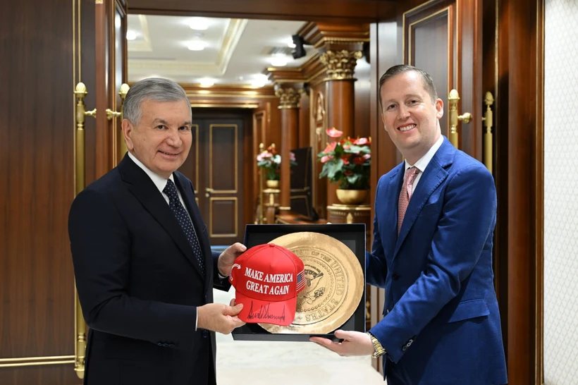 Шавкат Мирзиёев АҚШ делегациясини қабул қилди