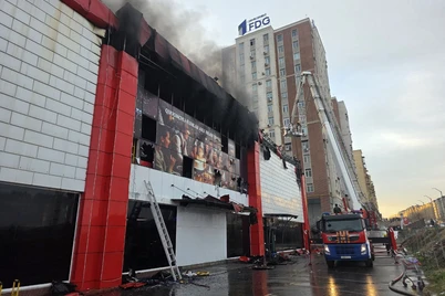 Тошкентдаги ёнғинда бир одамнинг жасади топилди